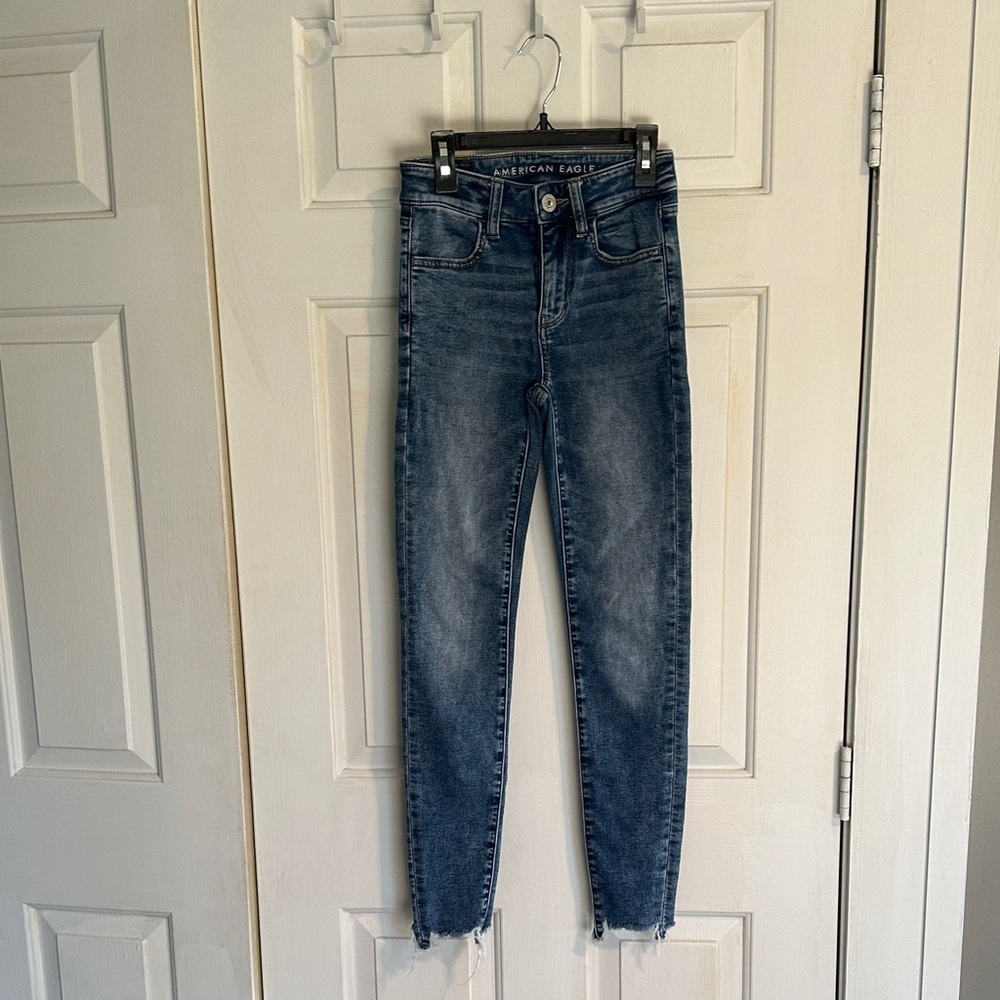 American Eagle High Rise Jegging size 00 Regular